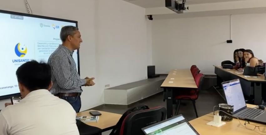 Presentación de resultados en Comité Técnico Científico con entidades aliadas del proyecto cavitación