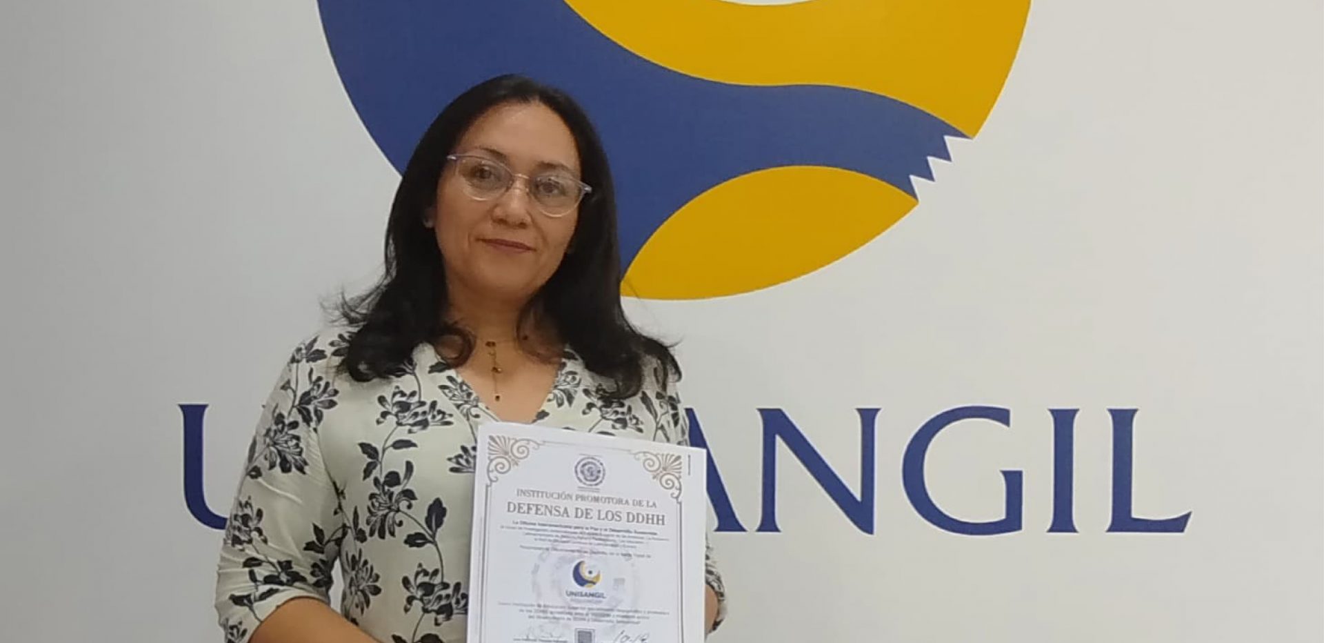 Programa de Derecho recibe reconocimiento por Consejo Directivo de la Escuela Iberoamericana de Derechos Humanos