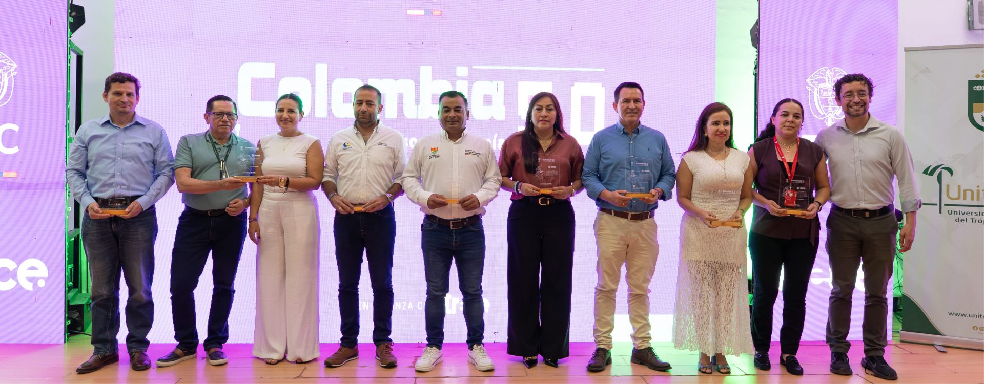 UNISANGIL sede Yopal recibe reconocimiento en el marco de Colombia 5.0