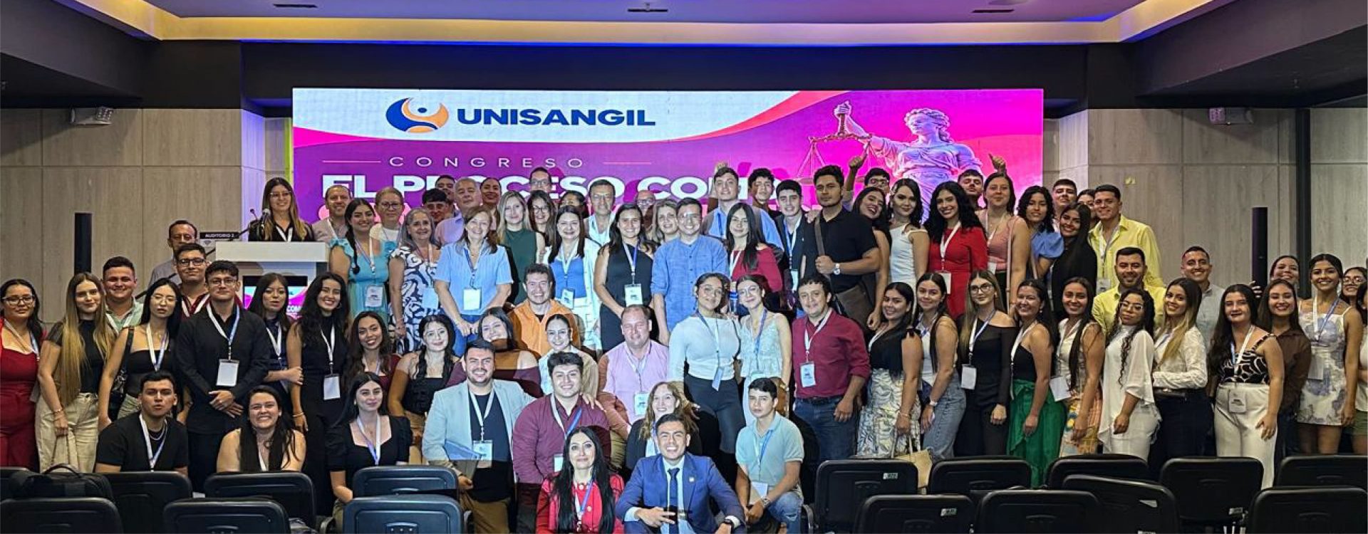 UNISANGIL vivió con éxito el XIV Congreso Nacional e Internacional de Derecho “Carlos Martínez Silva”