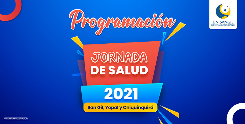 Programación Jornada de Salud 2021
