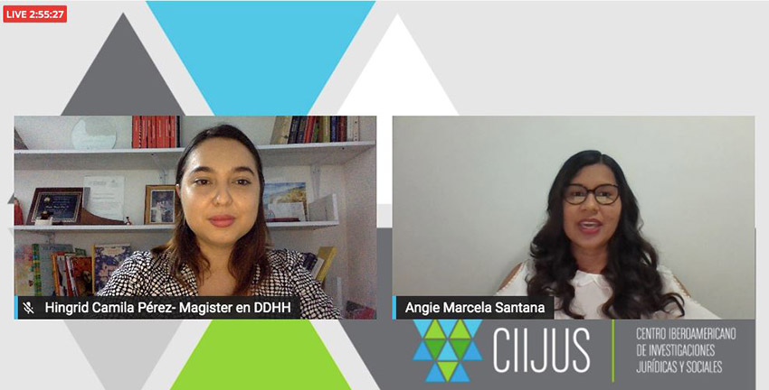 Programa de Derecho de UNISANGIL presente en la II Jornada Jurídica Internacional Juvenil
