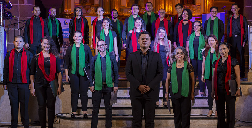 La nueva normalidad permitió disfrutar desde la virtualidad, del Tradicional Concierto Coral de Navidad de UNISANGIL - San Gil