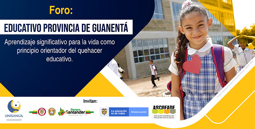 UNISANGIL presenta y reconoce las experiencias educativas destacadas en el Foro Educativo Provincia de Guanentá 2020