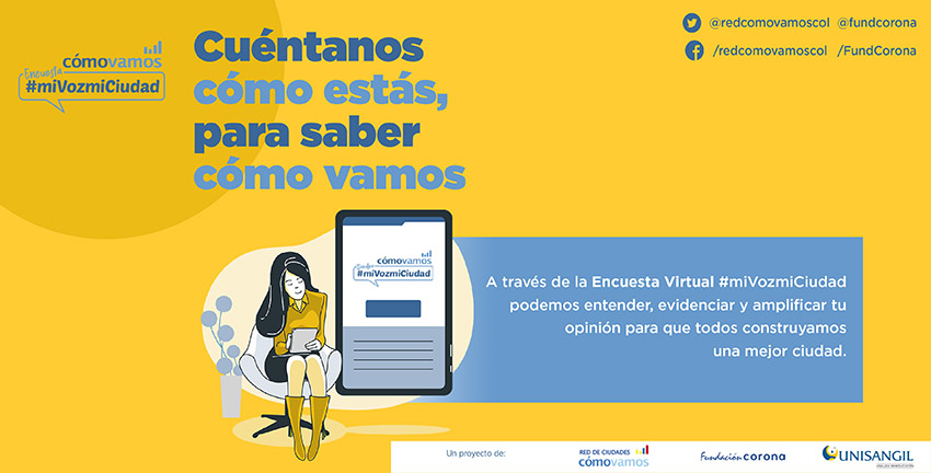UNISANGIL participa en el Programa ¿Cómo vamos? de la Red Colombiana de Ciudades