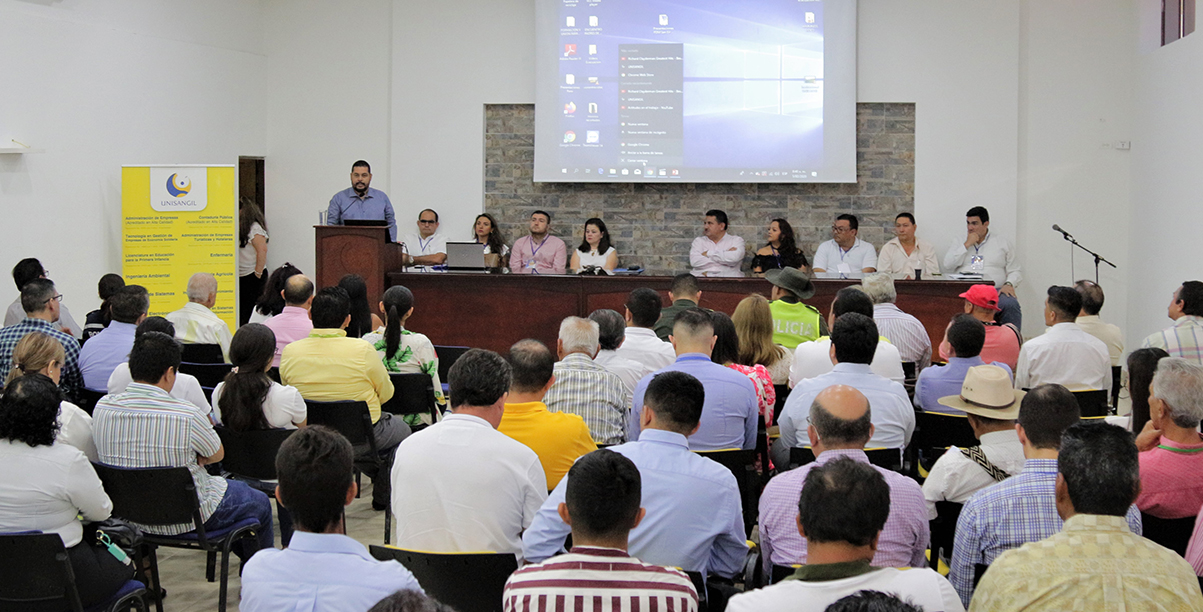 Expertos de UNISANGIL asesoran la formulación del Plan de Desarrollo de San Gil